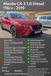 Vendo mazda cx3 excellence 1.8 Diesel 116cv 2019