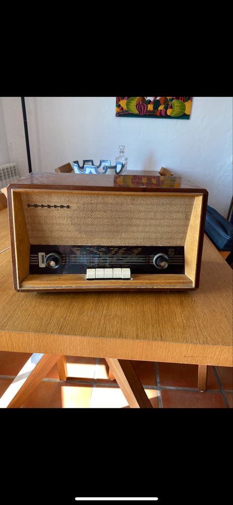 rádio antigo philips