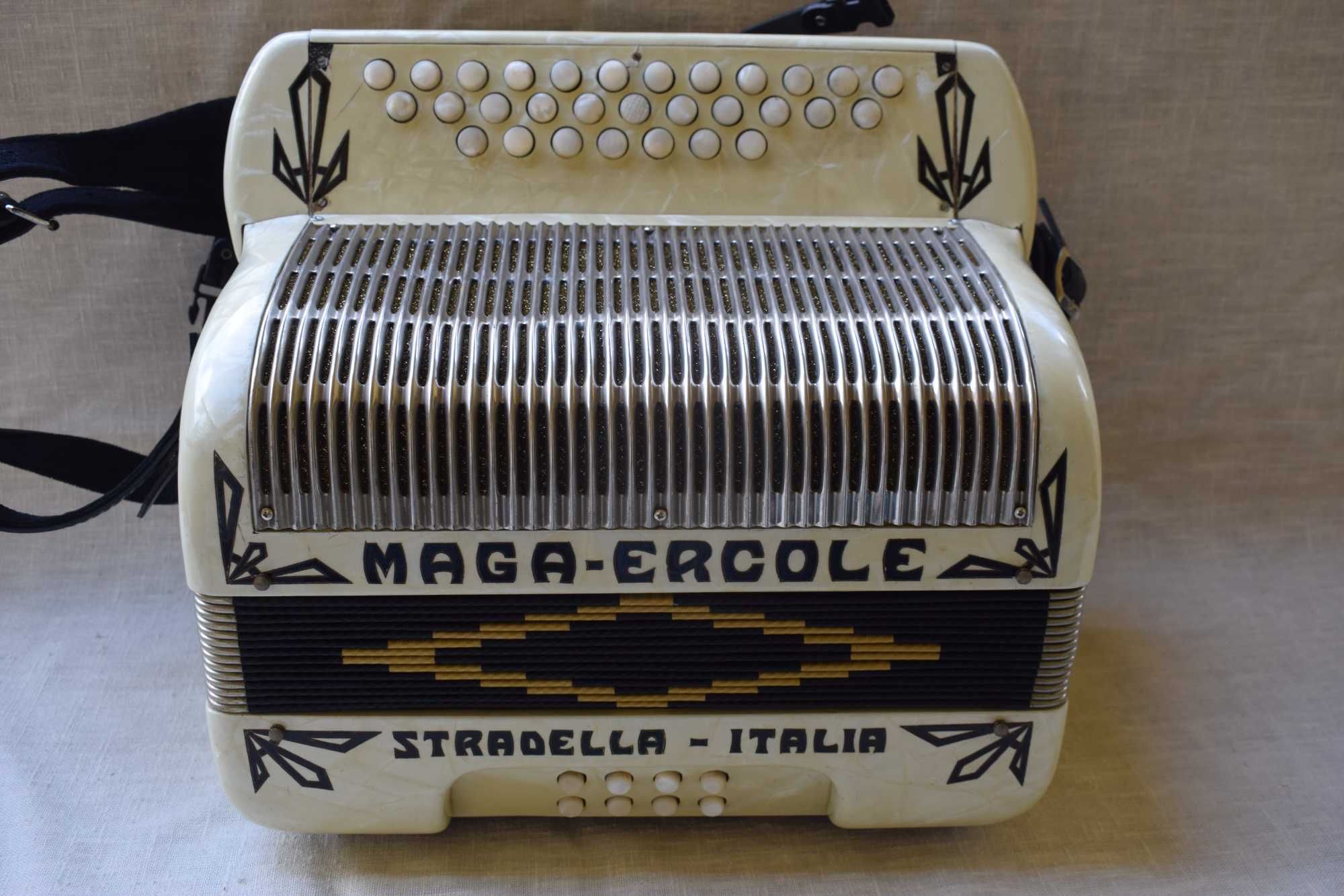 Concertina Maga-Ercole Stradella-Italia 4 Voz. Fa# La#Re#