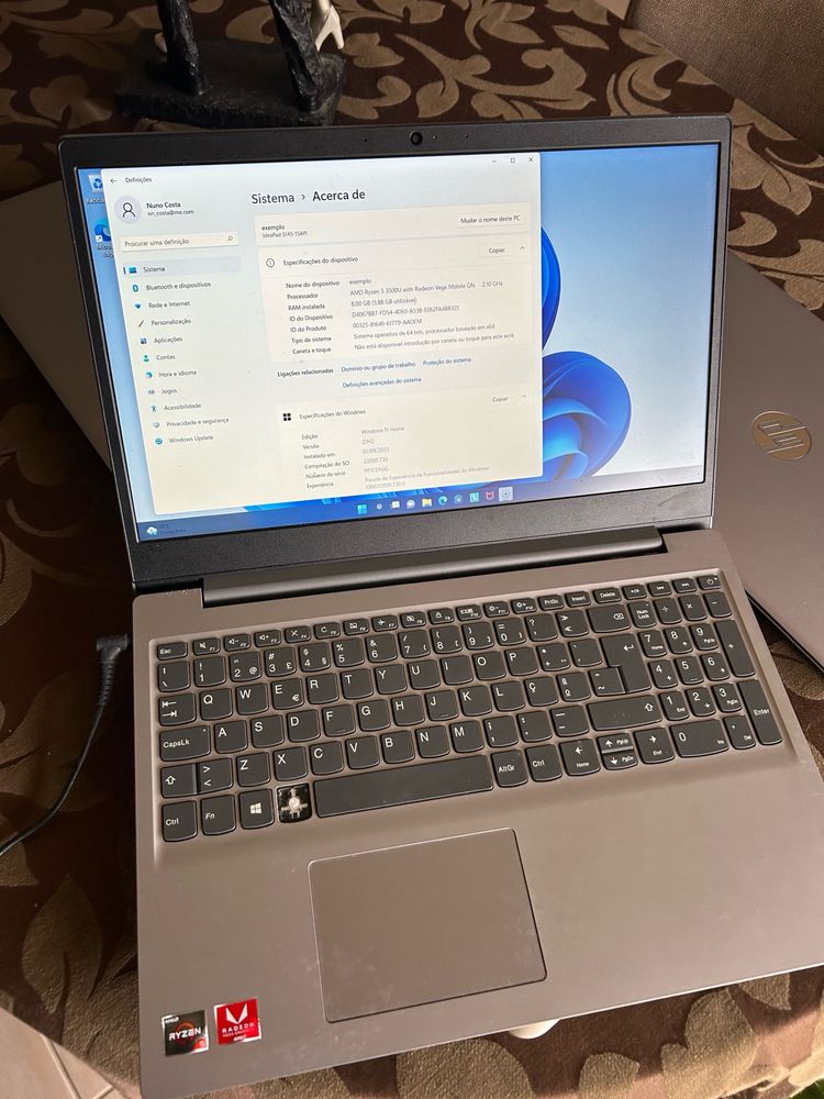 Portátil Lenovo IdeaPad S145- 15 API