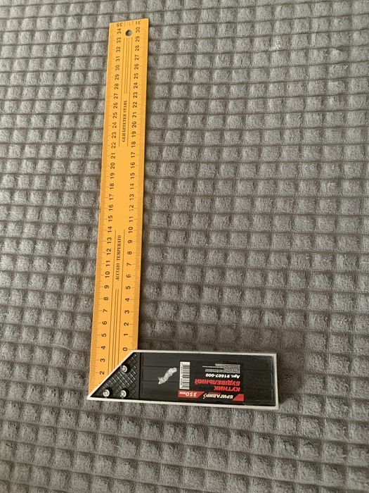 BRIGADIR Standart 350 мм — алюминиевый строительный кутник