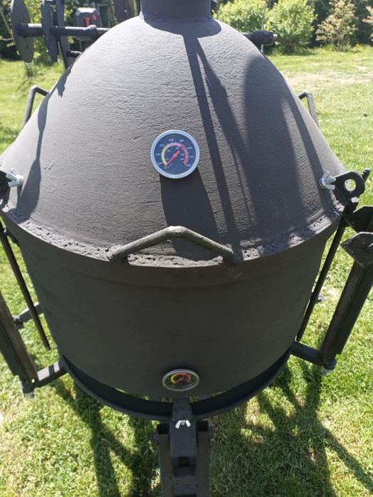 Grill  ozdobny palenisko 2w1, mobilny