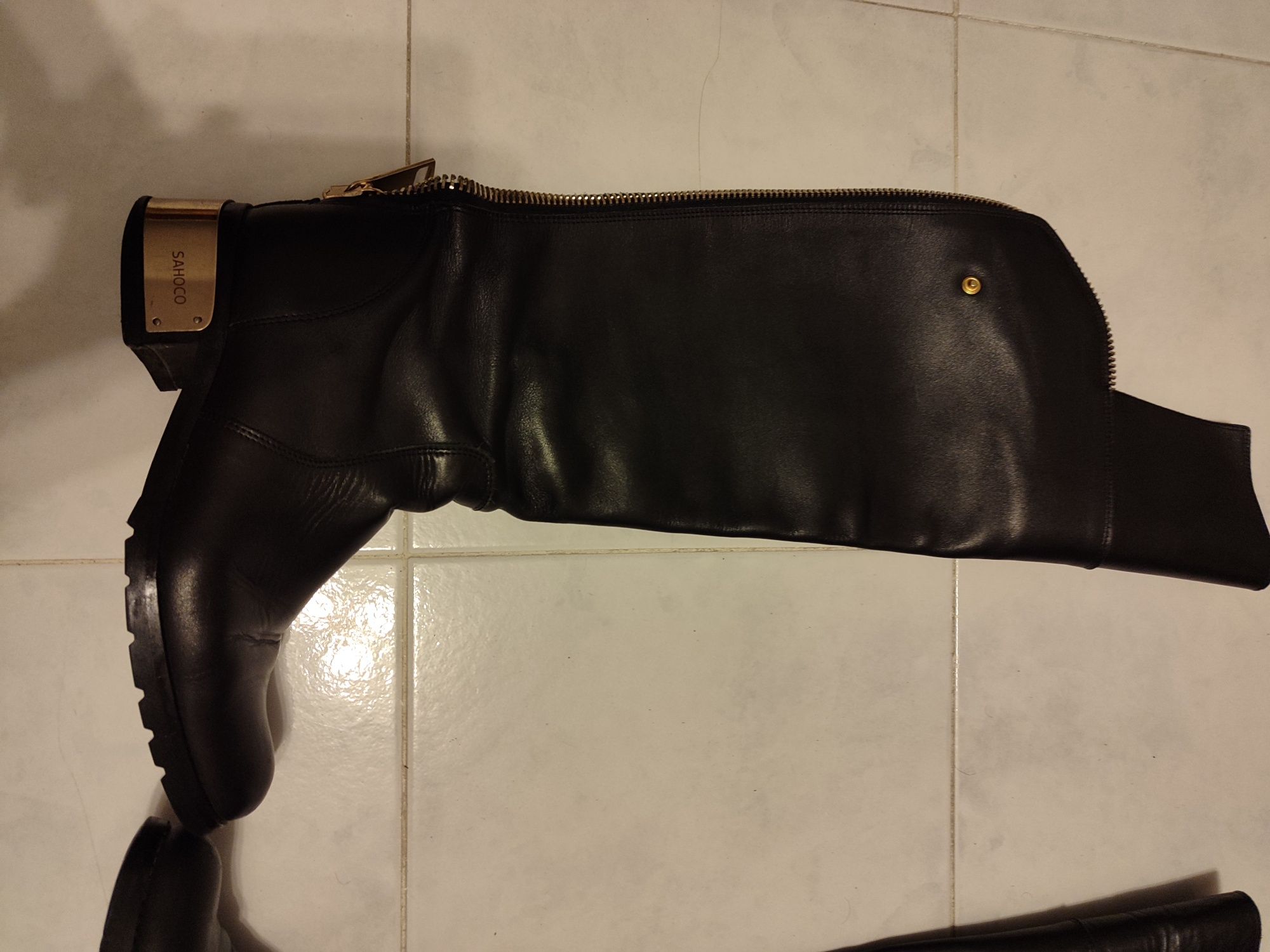 Botas  Sahoco em pele