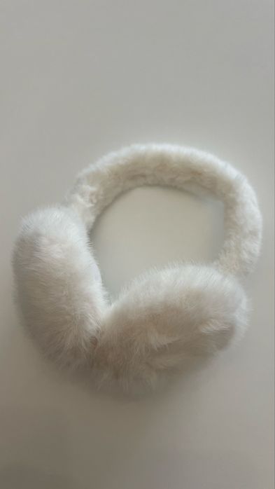 Хутряні навушники зимові теплі