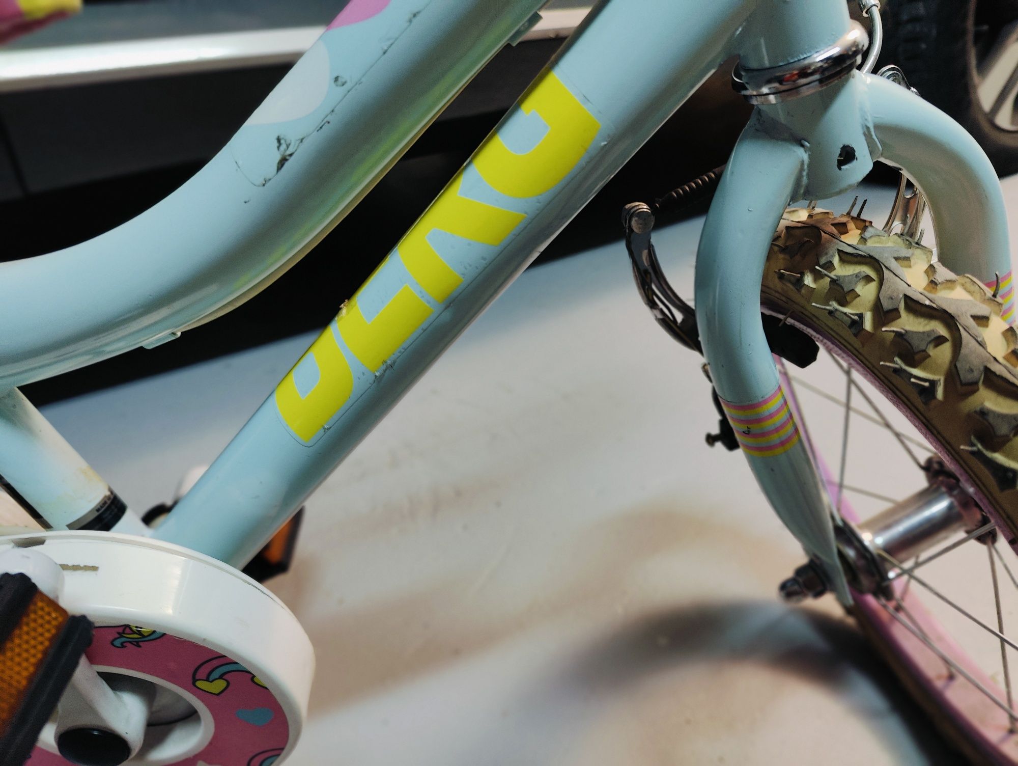 Bicicleta Unicórnio com rodinhas