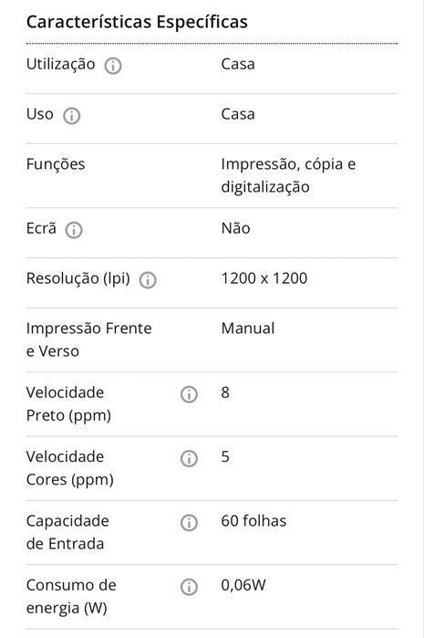 Vendo Impressora HP