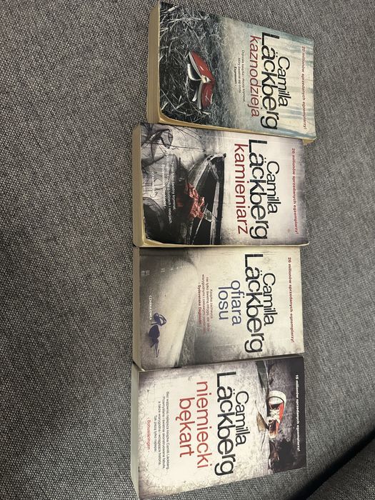 Camila Lackberg - Kamieniarz, ofiara losu, niemiecki bękart