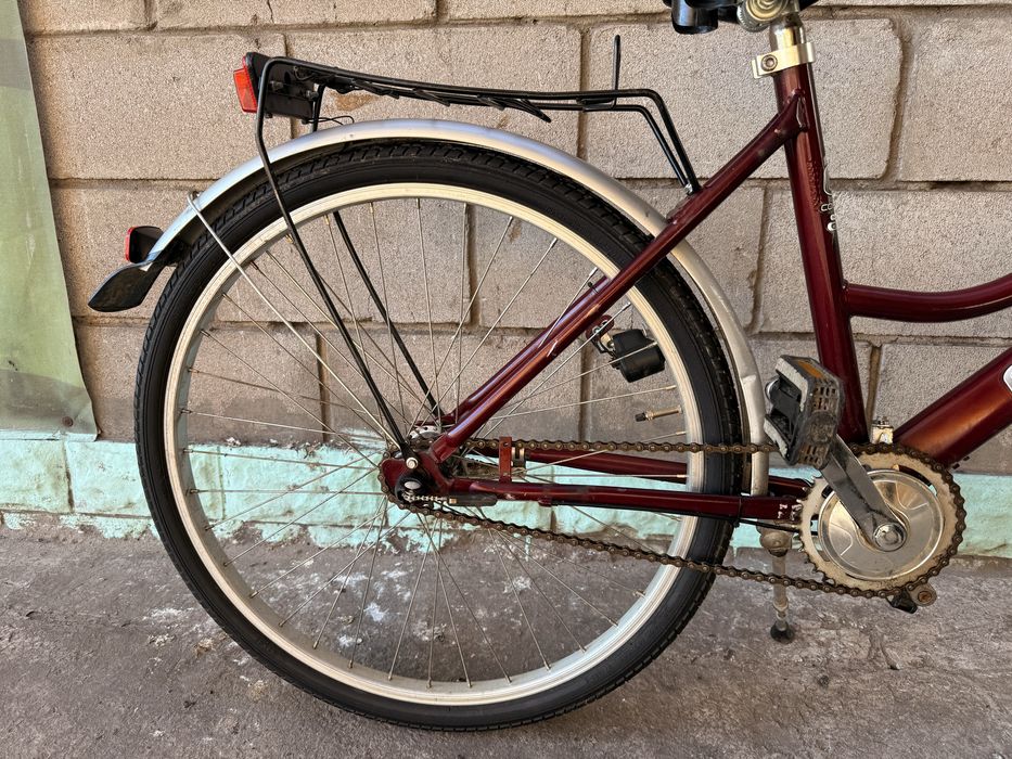 Велосипед Conquest Колёса 26 Открытая Рама из Европы Планетарка 3 скор