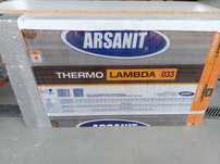Styropian fasadowy ARSANIT THERMO LAMBDA 033 20cm grafit