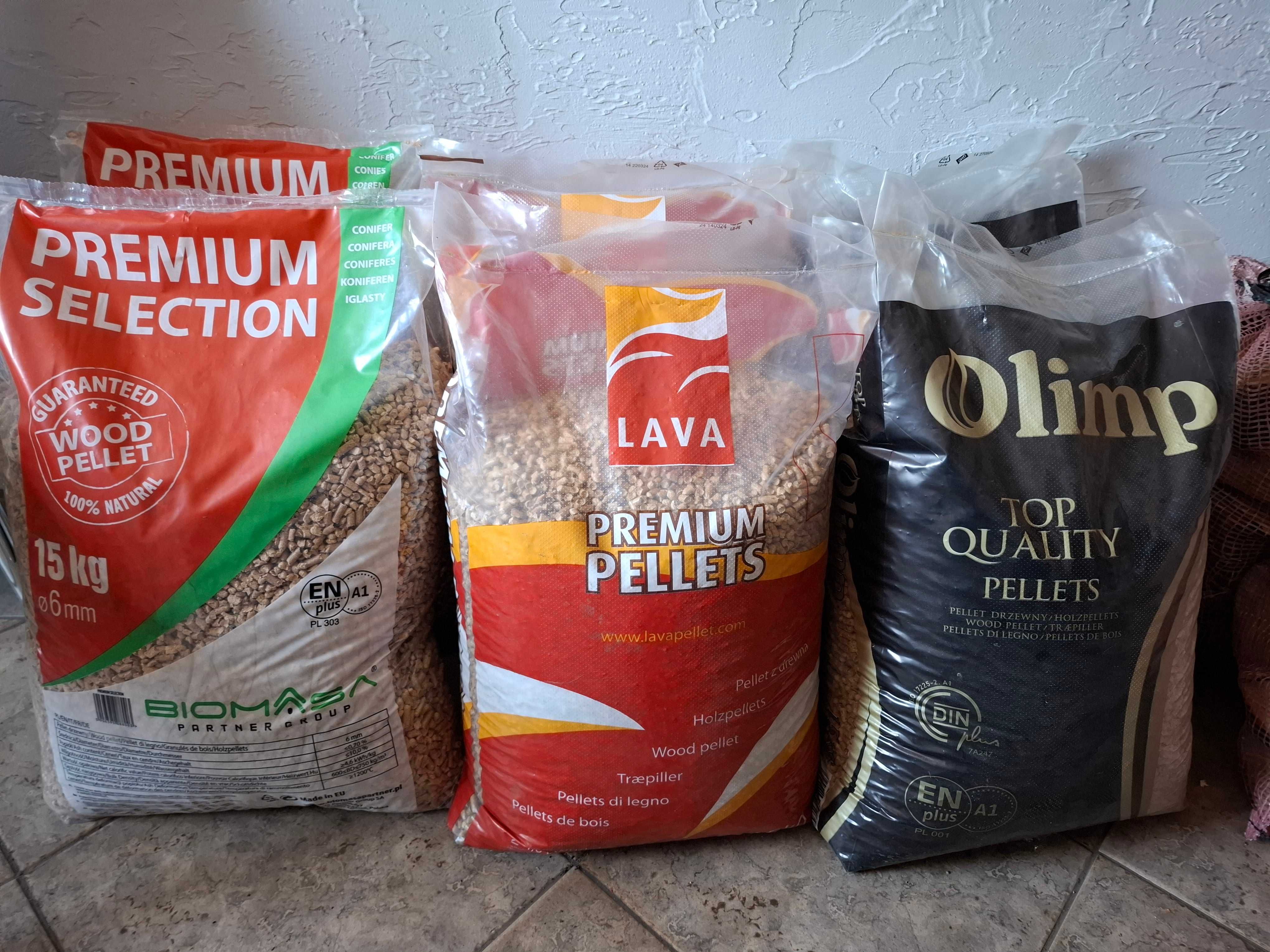PELLET Biomasa Lava Olczyk Olimp 6mm ENplus A1