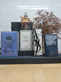 Perfumes Angel, Calvin Klein, Myslf e La vie est Belle Lancôme