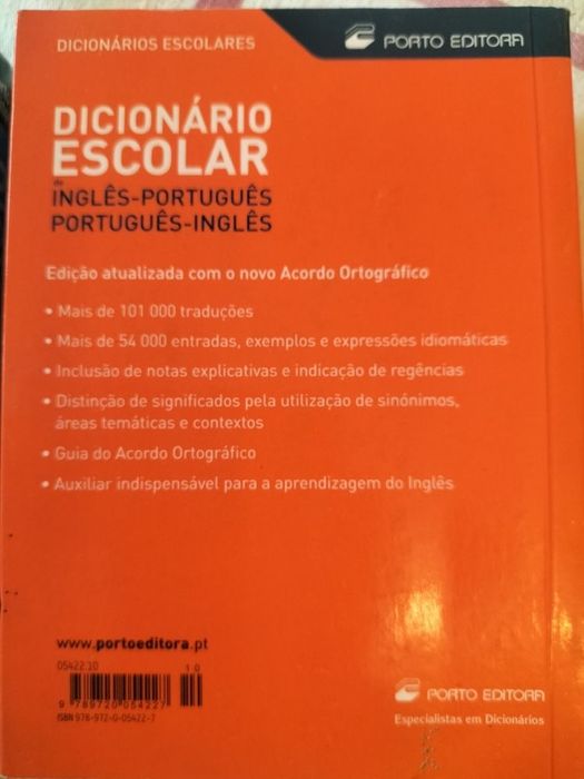 Dicionário Língua Portuguesa Porto Editora