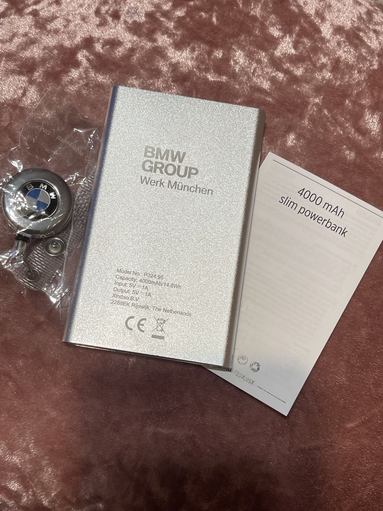 Powerbank BMW 4000mAh + brelok BMW