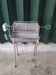 Churrasqueira para 2 frangos com motor