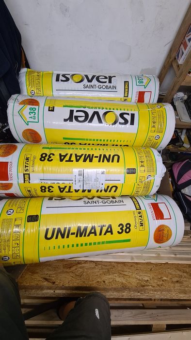 Wełna ISOVER Unimata 38, 100mm. Wełna 10 cm