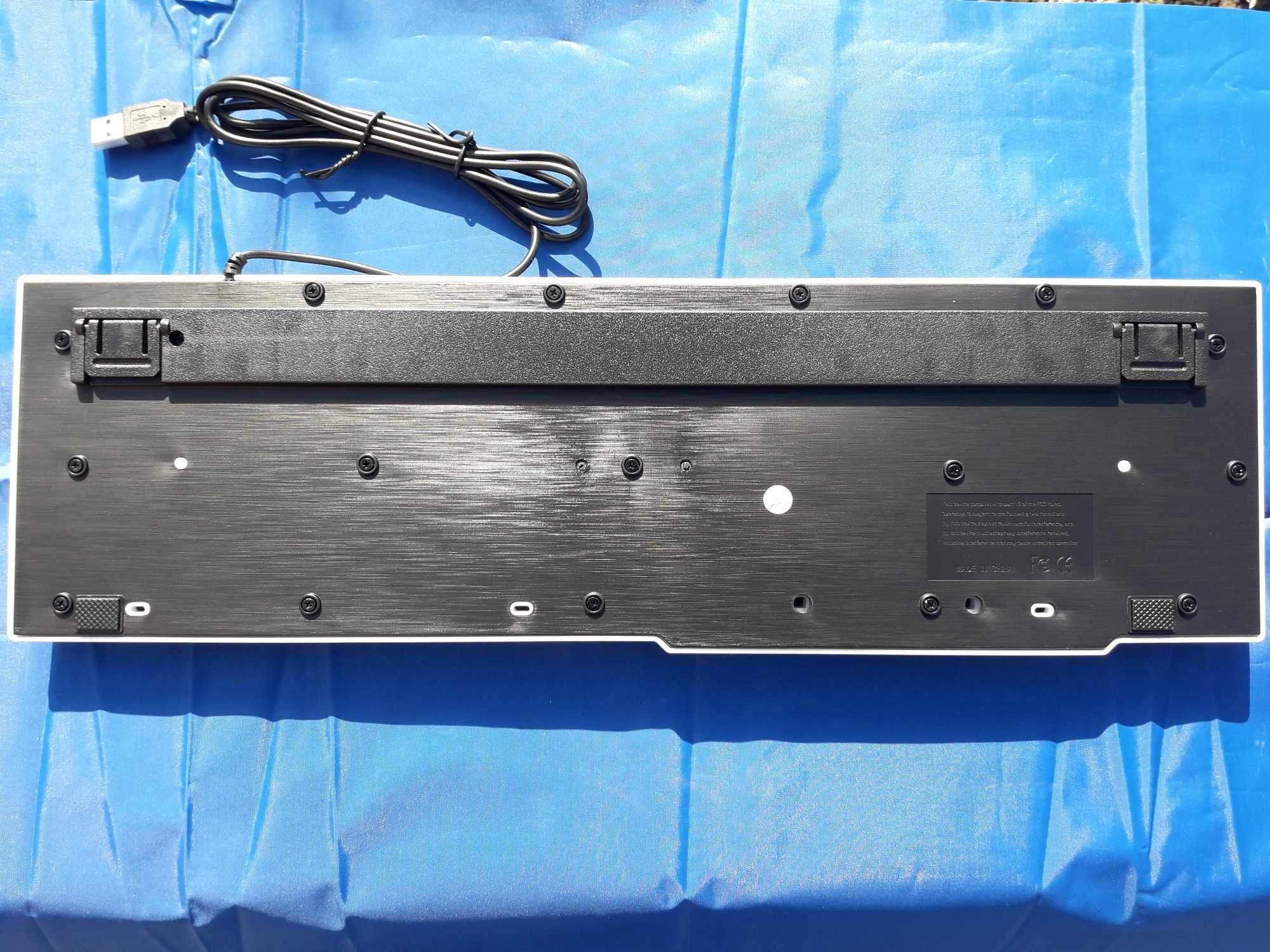 Клавиатура с подсветкой USB JEDEL K500, длина кабеля 170см