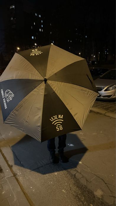 Duży parasol dwuosobowy anty 5g