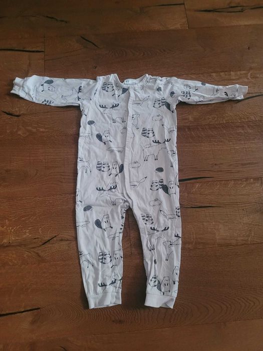 Piżama H&M 92 zwierzątka
