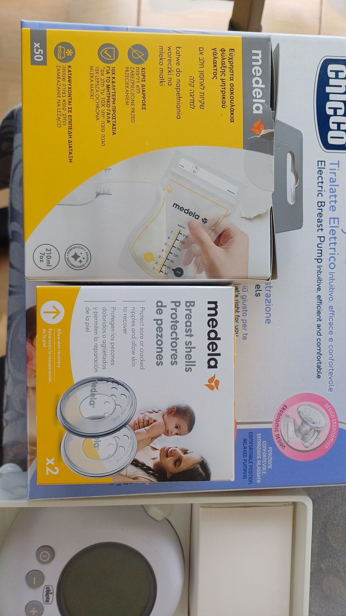 Bomba automática Chicco e extras