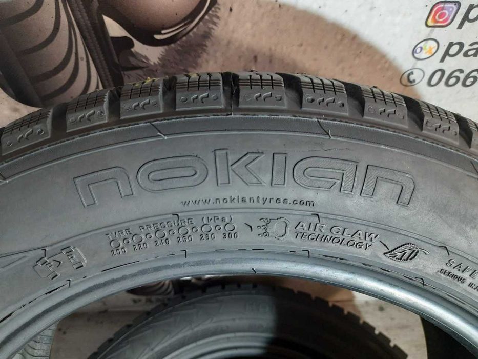 Шини 8мм 205/55 R16 NOKIAN Hakkapeliitta 7 б/у зима склад