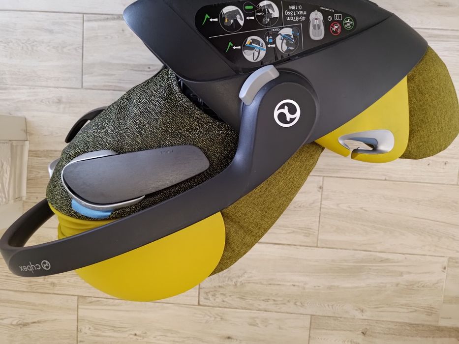 Cybex Cloud Z I-Size Plus Mustard Yellow 0-13 kg z bazą