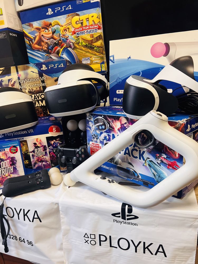 Магазин!Sony PlayStation VR2 ,мувы,автомат,диски