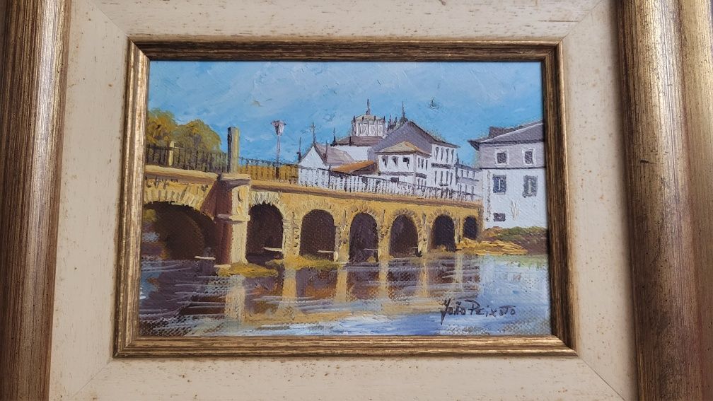 Quadro oleo João Peixoto
