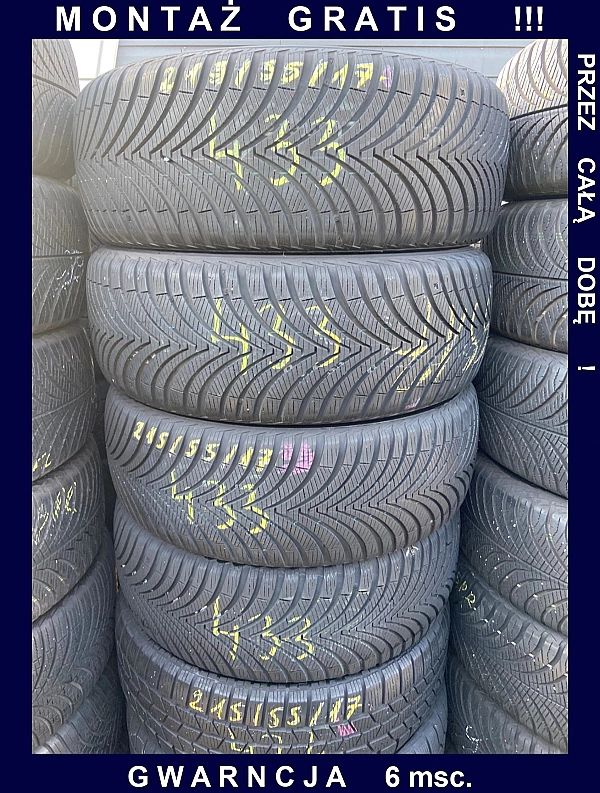 215/55/17 Kumho Solus 4S HA32_6,6mm_4szt_(433)