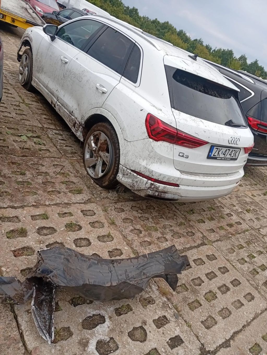 Audi Q3 Audi Q3 zarejestrowane, jezdne, poduszki całe, zero błędów na desce
