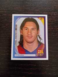 Cromo futebol Leonel Messi UEFA Champions League 2007-08 da Panini