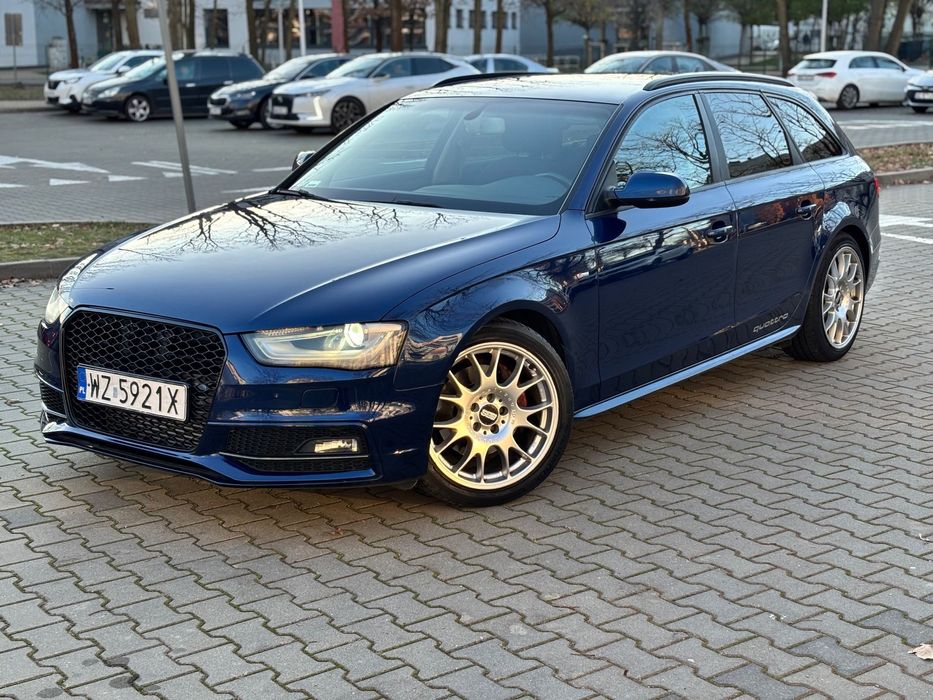 Audi A4 Avant Audi a4b8*2.0T*quattro*Lift*2014r*Salon Pl*Sline