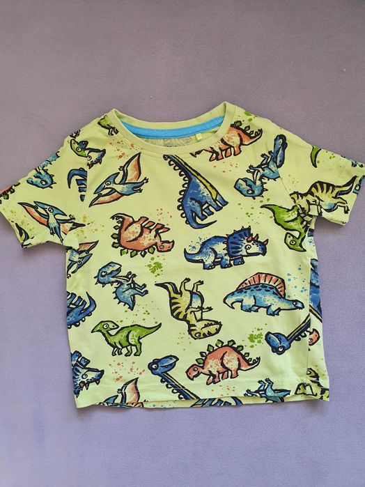 Koszulka z motywem dinozaurów