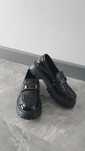 Buty lakierowane typu loafers rozmiar 36