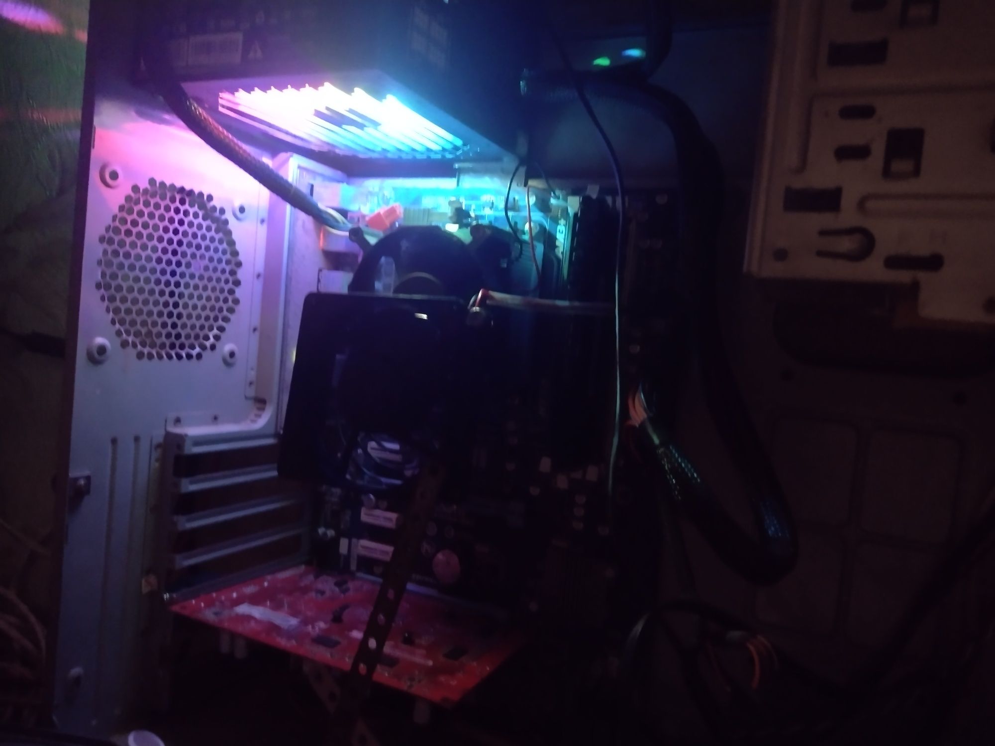 Пк Компьютер 24 Гб ОЗУ 1ТБ 800w rgb для игр, учёбы, работы
