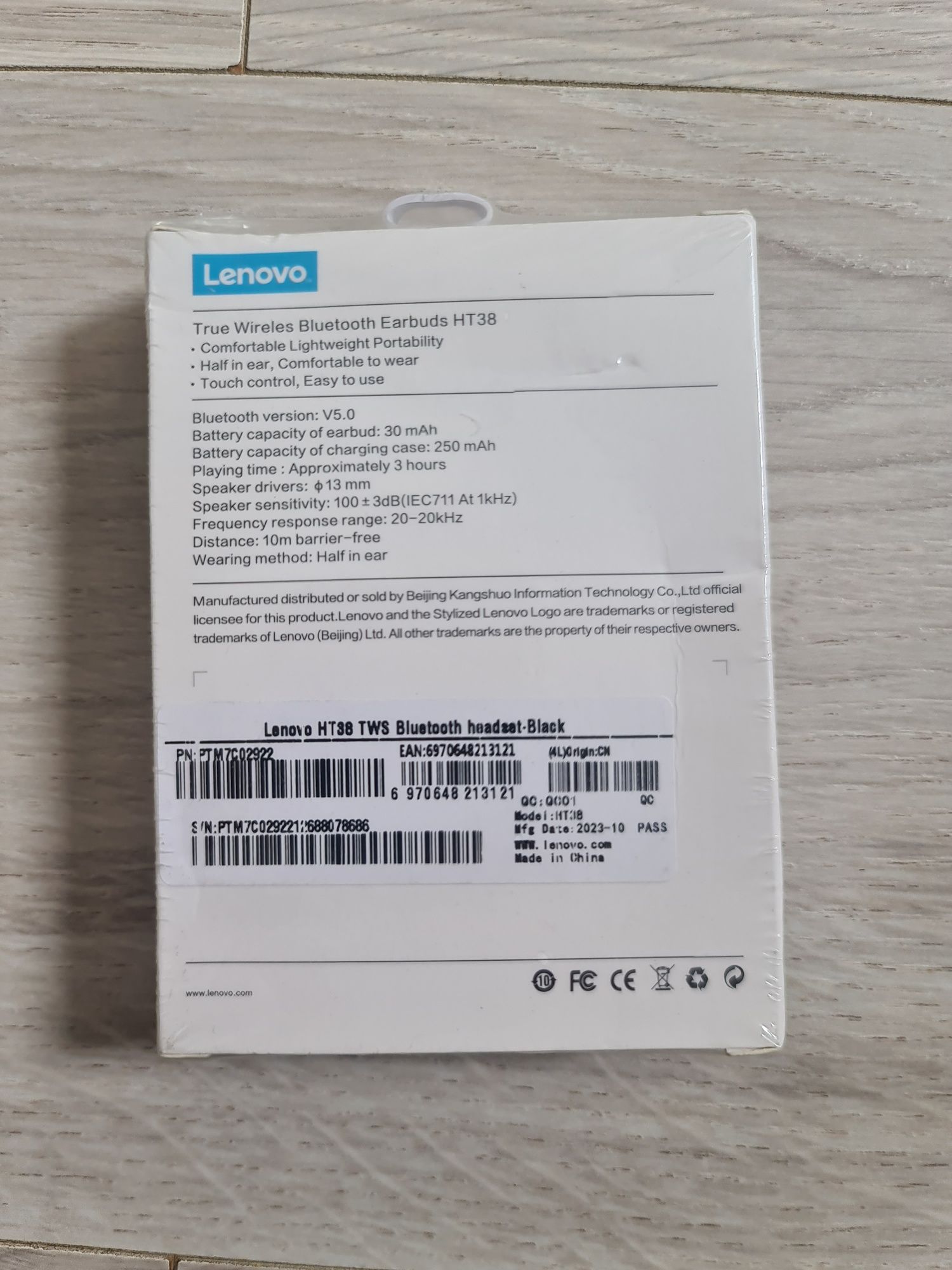 Бездротові навушники TWS Lenovo XT98, LP40,  HT38