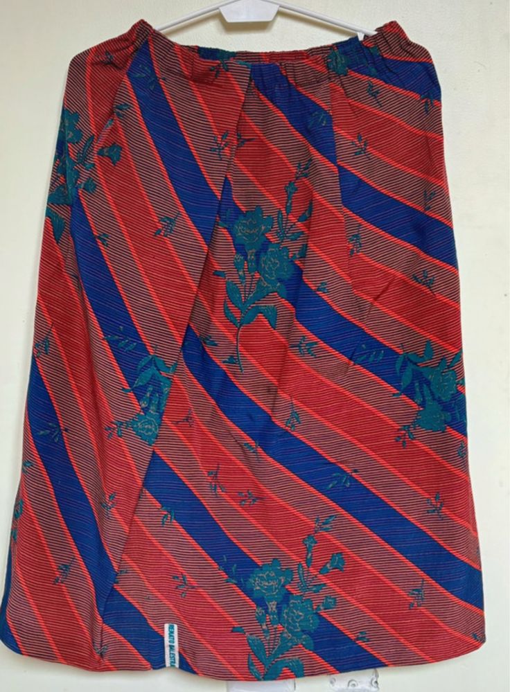Spódnica midi vintage jedwab Renato Balestra floral kwiaty
