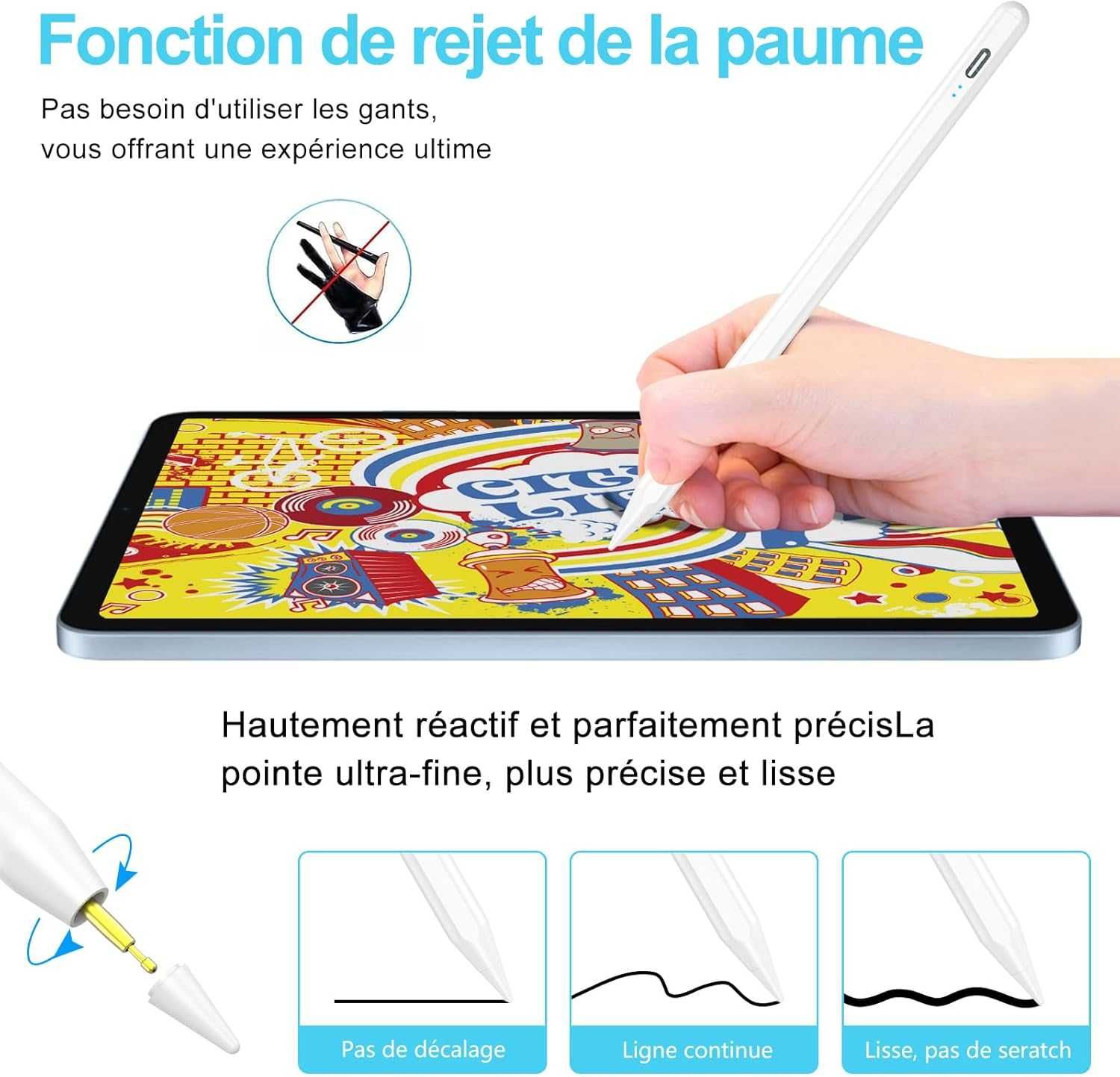 KBCASE Rysik iPad 10/9/8/7/6 generacji