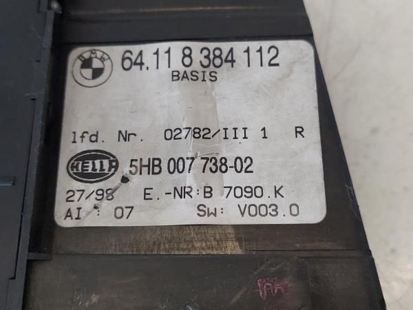 Comando chauffage / sofagem BMW 3 (E46)