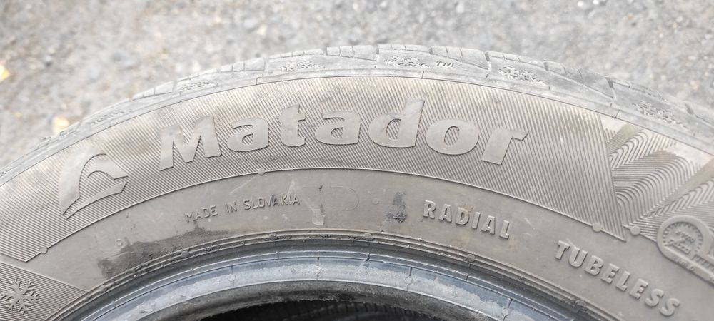 Opony zimowe 6mm 185/65/15 Matador 6N