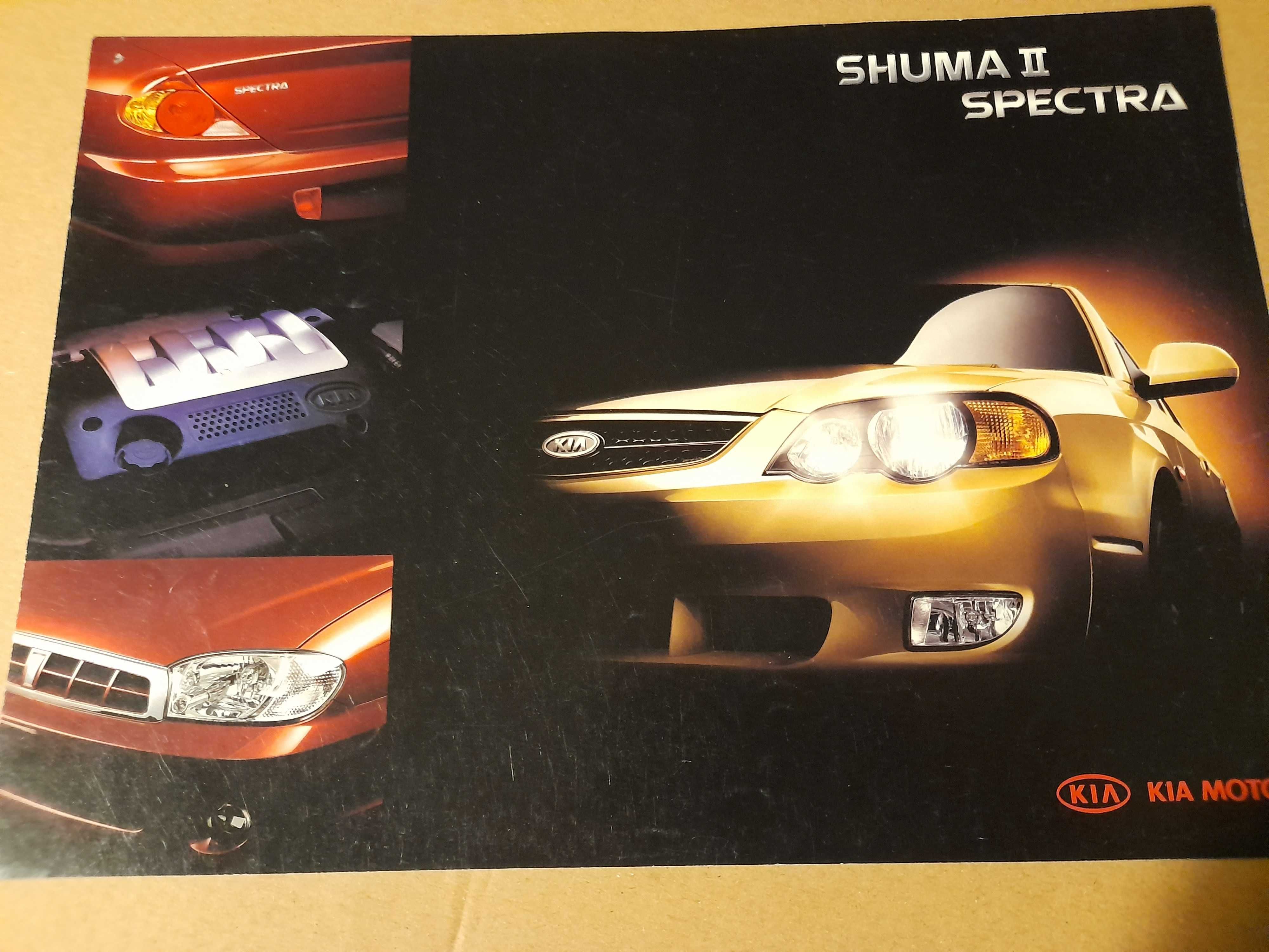 KIA Shuma II, KIA Spectra prospekt polski lata 90