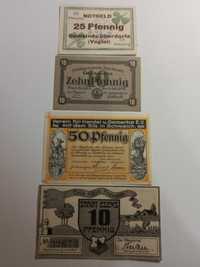 Niemcy - zestaw 4 notgeldów