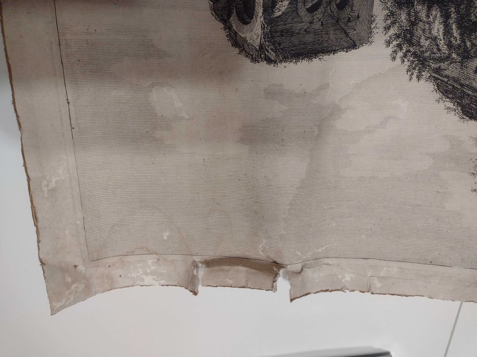 Rycina Akwaforta Luigi Rossini 1822