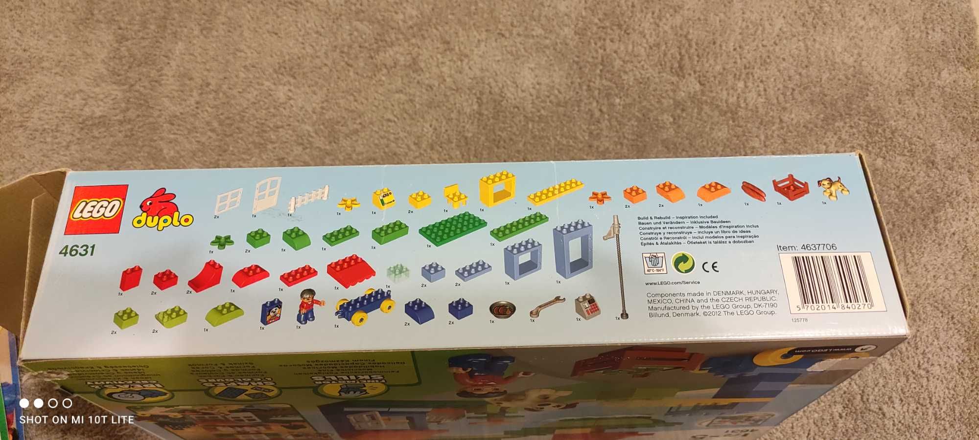 Lego Duplo Moje pierwsze budowle 4631