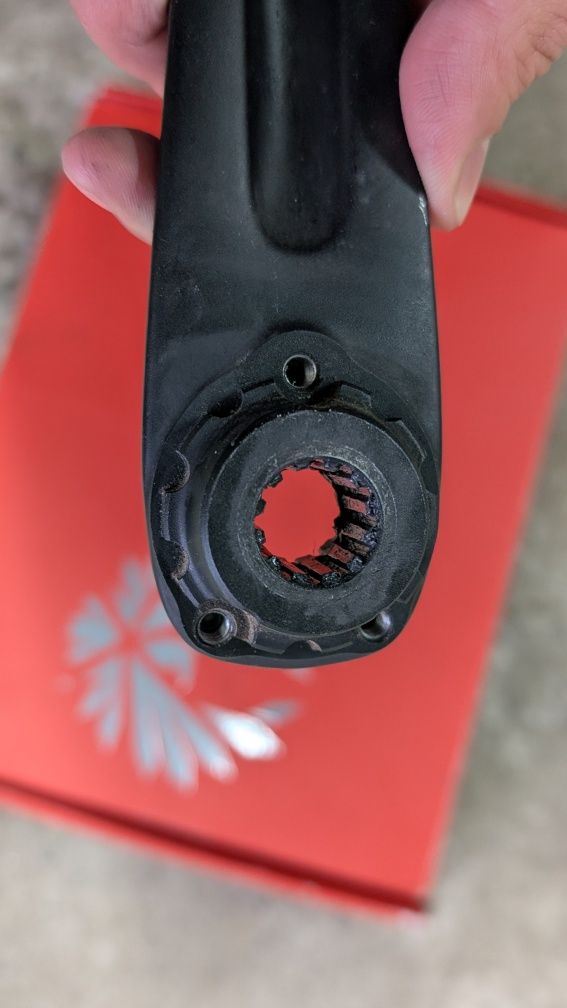 Шатуни sram SX 175мм, шліци gxp