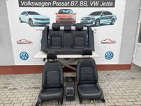 Салон сидіння з підігрівом перід і зад Volkswagen Passat B7-B8 USA