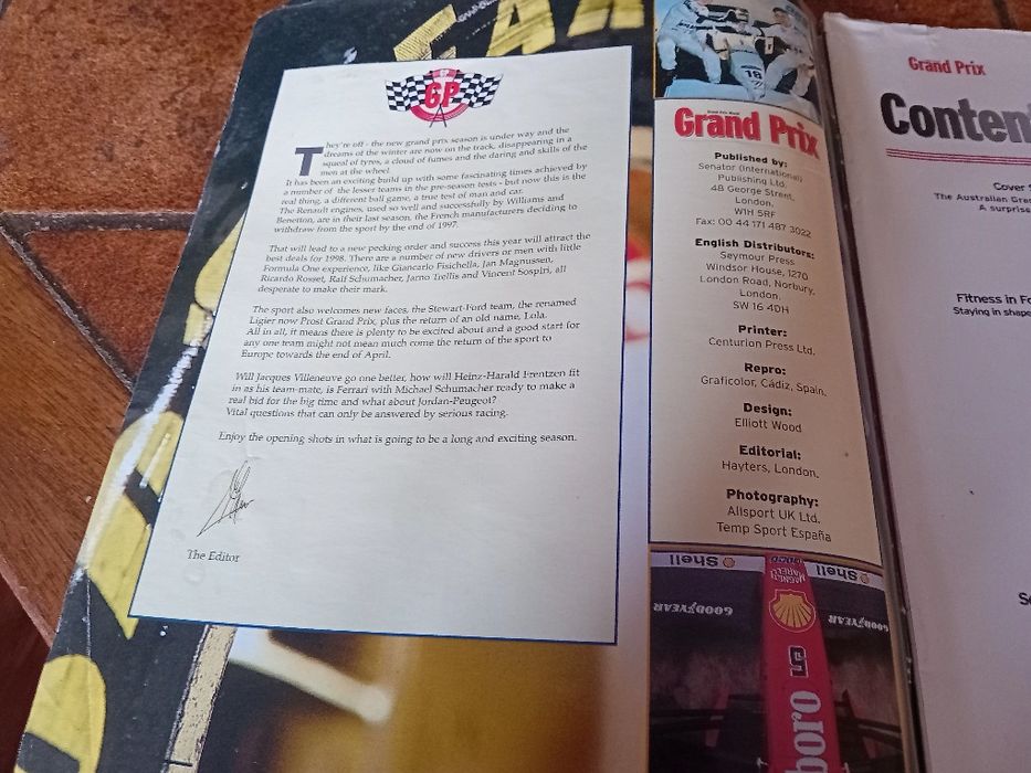 Revistas Automobilismo, rallye Monte-Carlo + Grand Prix