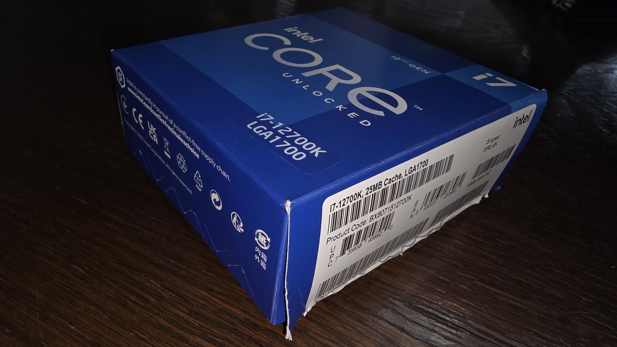 Procesor Intel i7 12700K Box