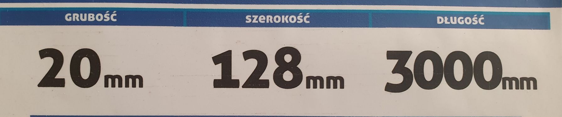 Boazeria sosnowa 3m premium 20mm 1 gatunek 7,5 zł za mb