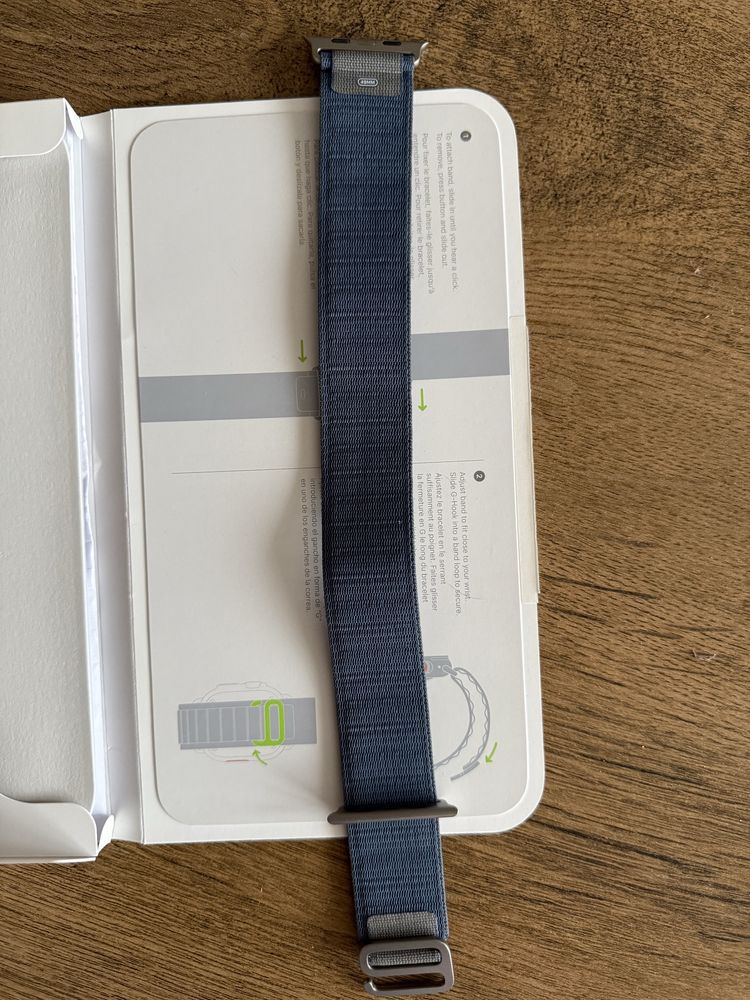 Blue Alpine Loop L Apple Watch Ultra 49mm
