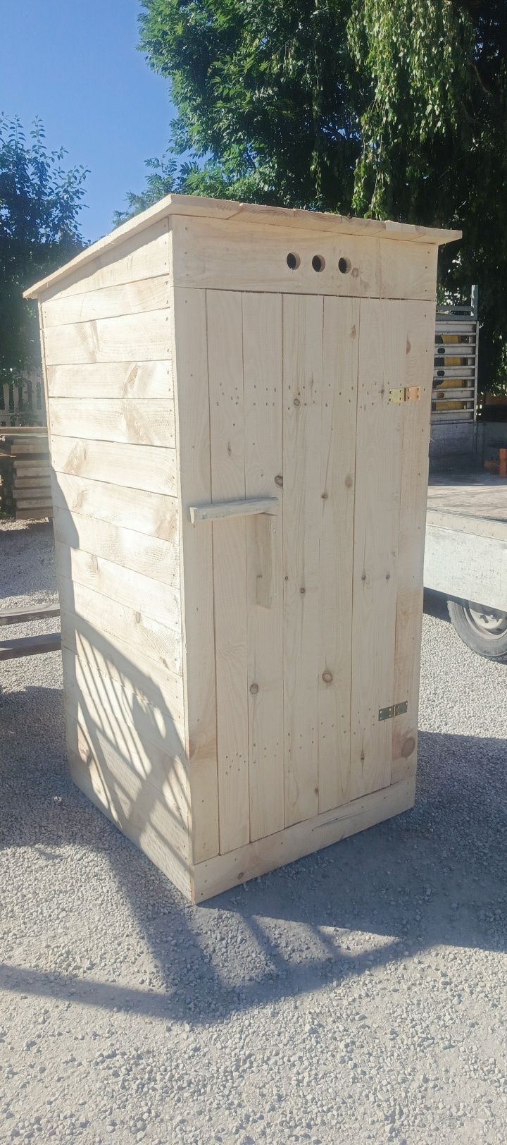 Toaleta drewniana, WC, latryna